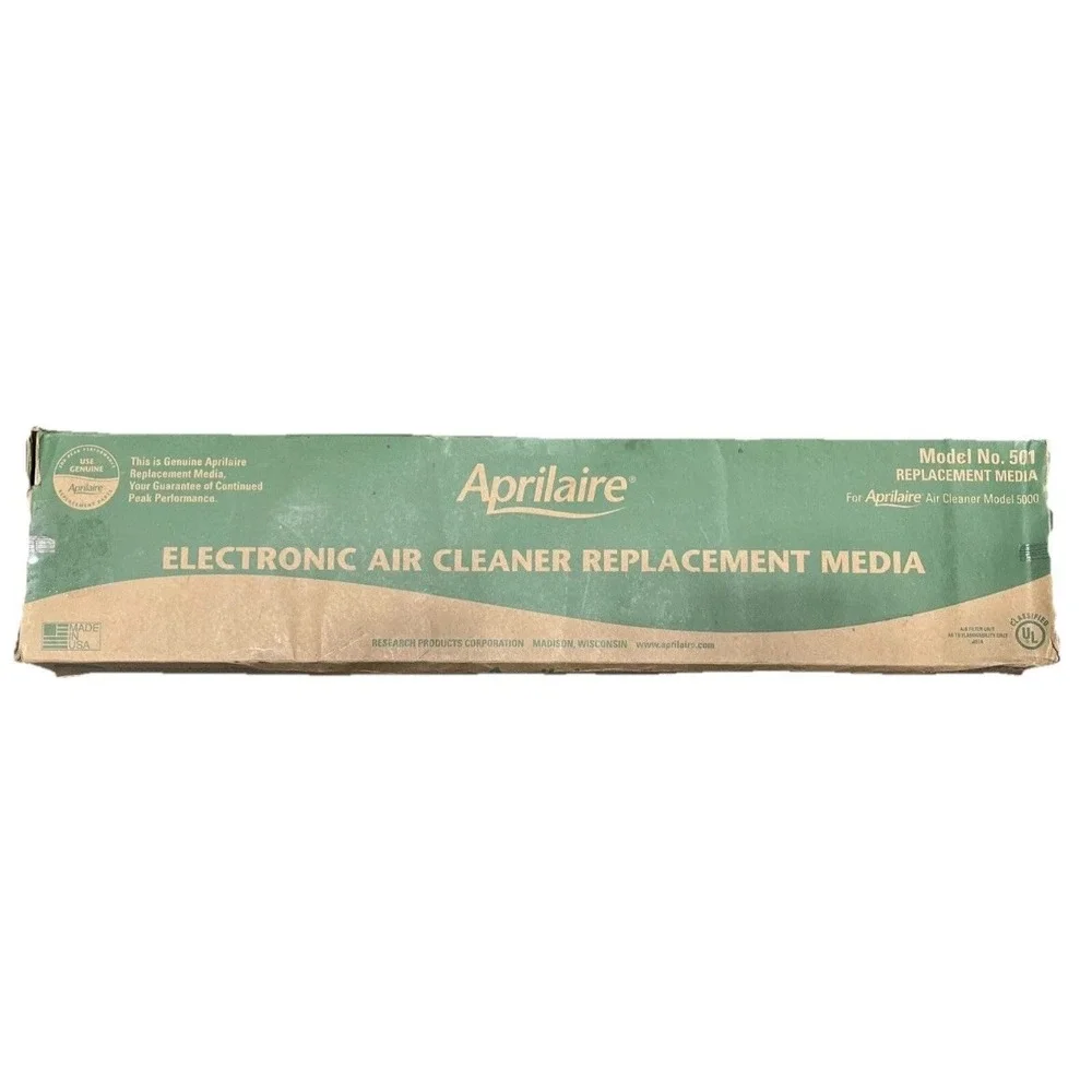 APRILAIRE 501 REPLACEMENT‎ MEDIA FILTER FOR MODEL 5000 New Fast Free Shipping!!!